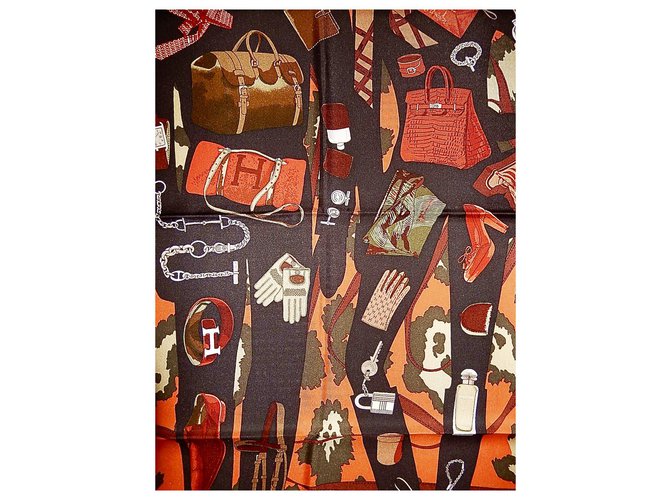 Hermès Piazza "Monsieur e Madame II" Multicolore - vista 6