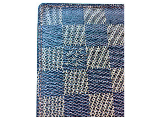Cartera larga Louis Vuitton Damier Ebony UNISEX Ébano - vista 5