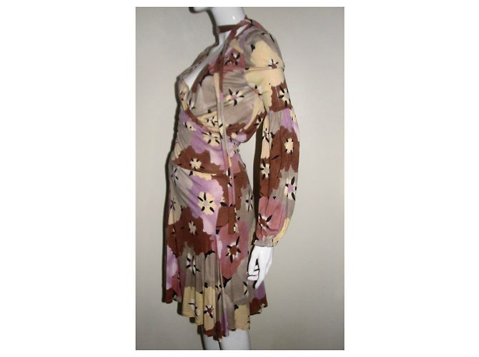 Vestido largo estampado M Missoni de jersey de viscosa Multicolor - vista 3