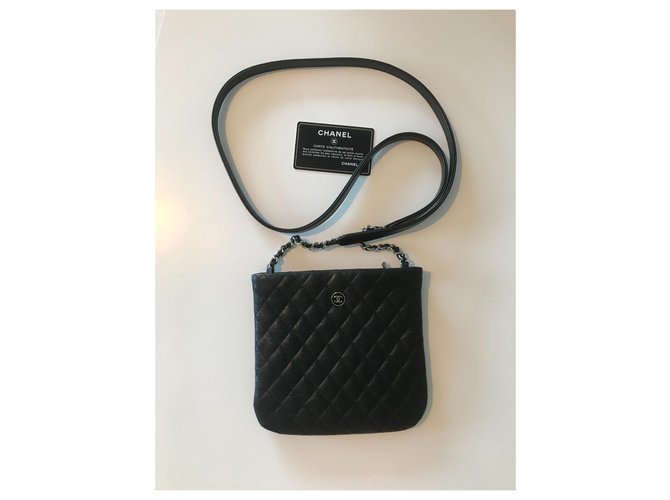 Borsa a tracolla Chanel Nero - vista 2