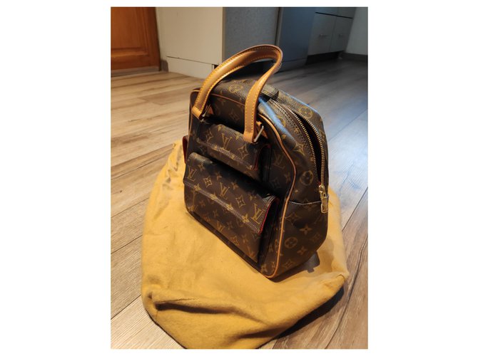 Cité Louis Vuitton Monogramma Excentri-Cite Marrone scuro - vista 4