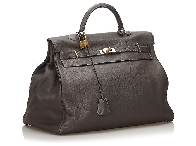 Hermès Hermes Gray Clemence Kelly 50 Grau - Ansicht 2