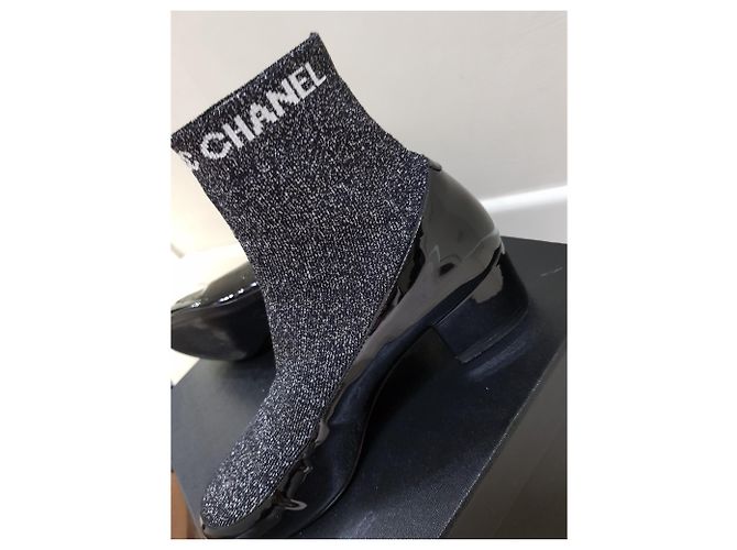 Chanel stivaletti Nero - vista 2