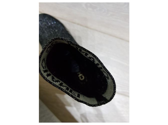 Chanel stivaletti Nero - vista 8