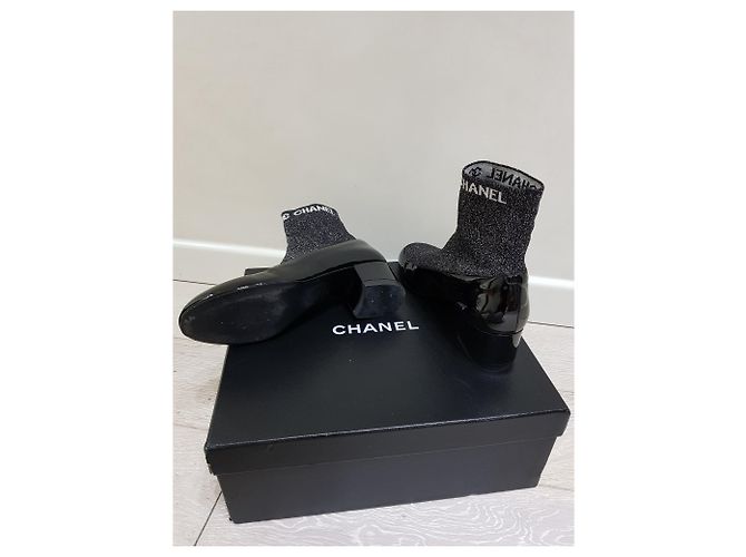 Chanel stivaletti Nero - vista 9