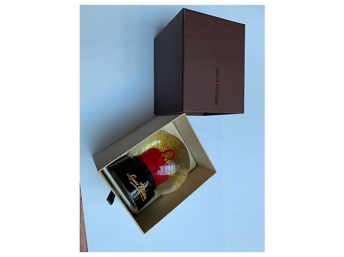 Louis Vuitton Schneeball mit der Alma Handtasche Rot - Ansicht 2