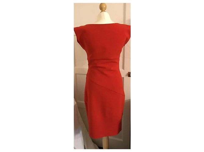 Vestido Bevin rojo Diane Von Furstenberg Roja - vista 5