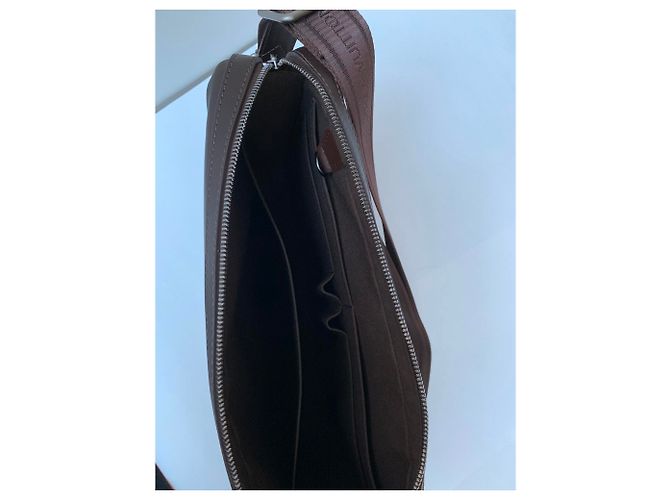 Louis Vuitton Borsa da uomo con tracolla Marrone scuro - vista 5