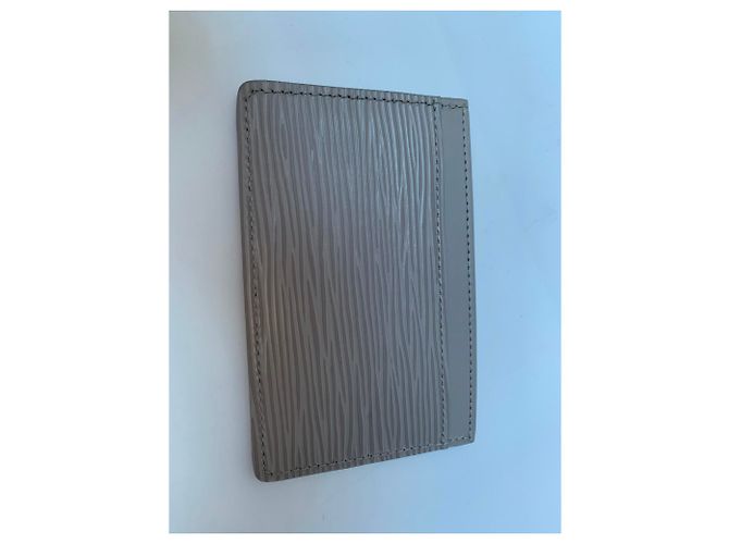 Tarjetero Louis Vuitton Gris - vista 2