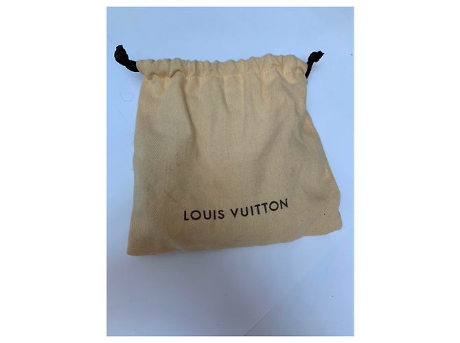 Cinturón Louis Vuitton de encaje de cuero Eggshell Blanco roto - vista 2