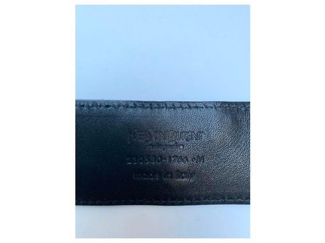 Yves Saint Laurent Damengürtel Schwarz - Ansicht 2