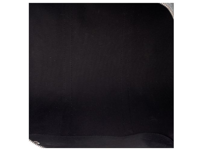 Superb BATBAG customized by Patbo on Louis Vuitton Keepall 55 eclipse new condition! Black - view 7