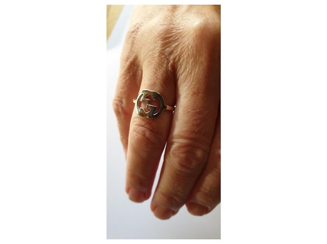 Gucci GG Weißgold Ring 750/000 Silber - Ansicht 2