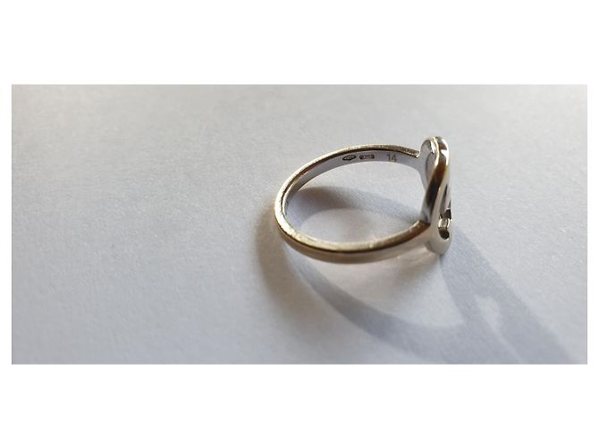 Gucci GG Weißgold Ring 750/000 Silber - Ansicht 3