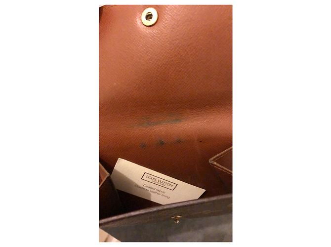 Cartera de Louis Vuitton Castaño - vista 5