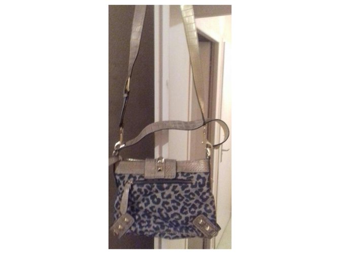 Borsa Guess Leopard Print in Cotone Stampa leopardo - vista 4