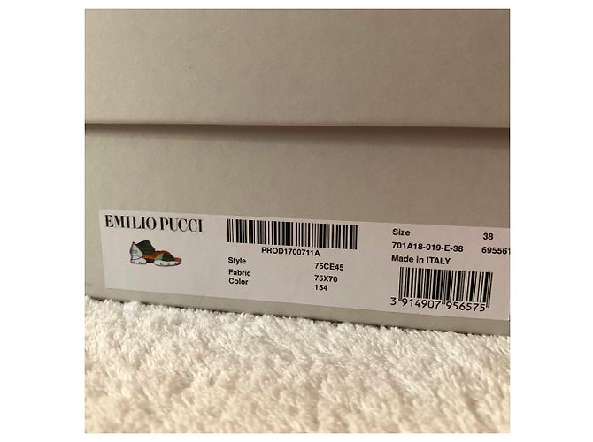 Emilio Pucci Farbige Turnschuhe - Ansicht 11