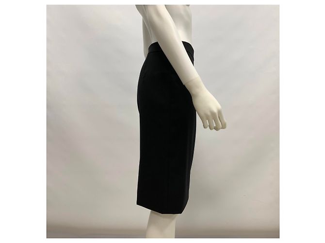 Stella Mc Cartney Falda de lana negra Stella McCartney Negro - vista 8