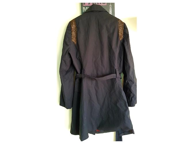 Autre Marque Abrigo bordado Biya by Johnny Was Negro - vista 3