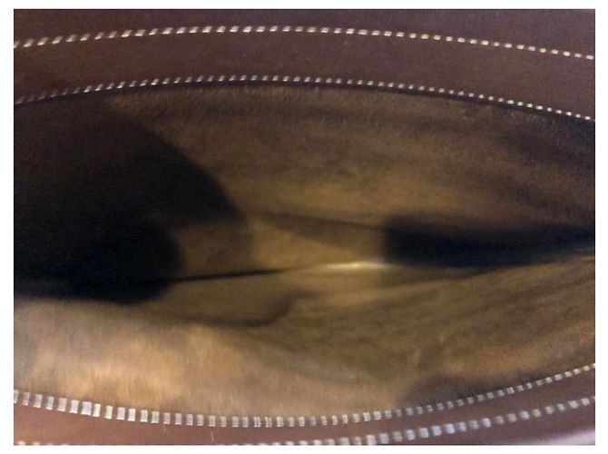 Hermès Borsa Hermes Aline Modello grande in pelle barenia Marrone - vista 9