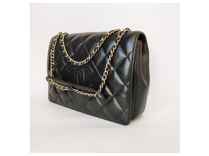 Chanel Schwarze Umhängetasche - Ansicht 7