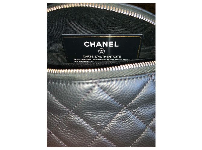 Chanel Bananentasche Schwarz Leder - Ansicht 5