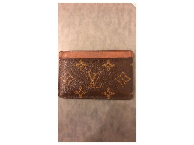Louis Vuitton card holder Brown - view 3