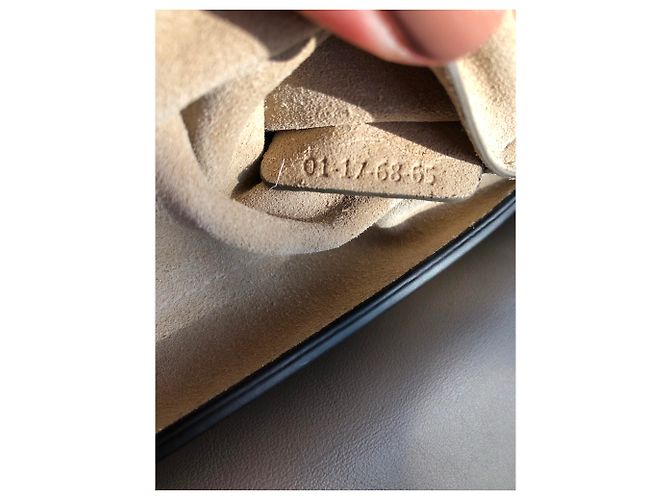 Borsa a mano Chloé Faye in pelle taupe - vista 6