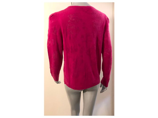 Suéter Kenzo Fuchsia de Lã XL Fuschia - vista 4