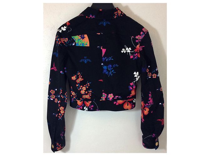 Versace For H&M Giacca floreale Nero Multicolore - vista 2