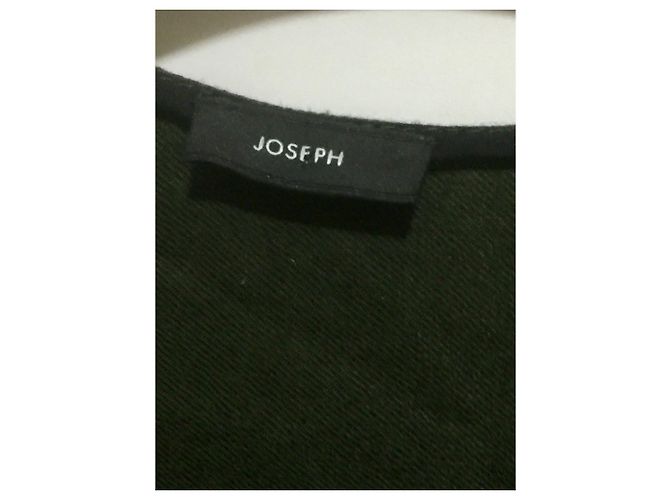 Joseph Bella Gabadine Wollkleid Olivgrün - Ansicht 6