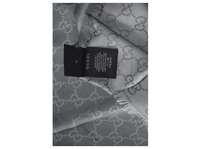 SCIARPA GRIGIA GUCCI NOVITÀ - vista 4