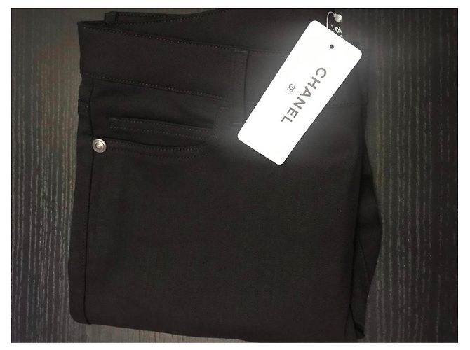 UOMO JEANS CHANEL , nero , taille 42 , neuf - vista 5