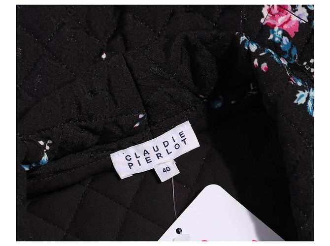 Blazer Claudie Pierlot Floreale Nero - vista 3