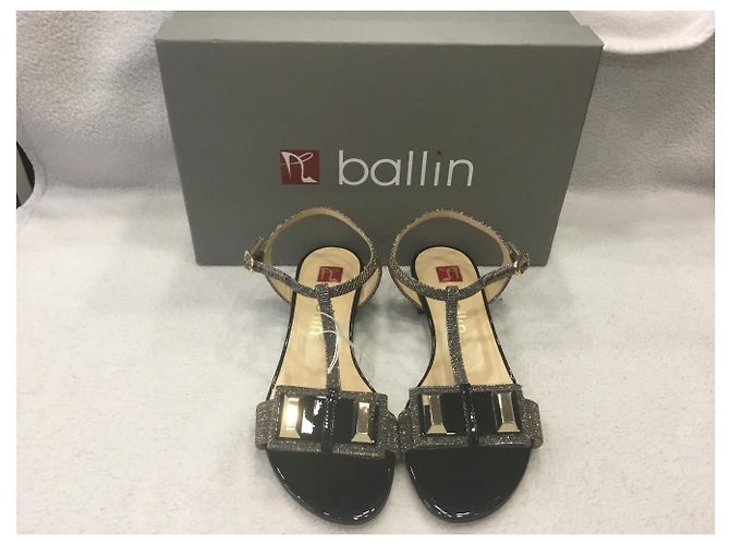 Ballin Sandali tacco basso Nero - vista 2