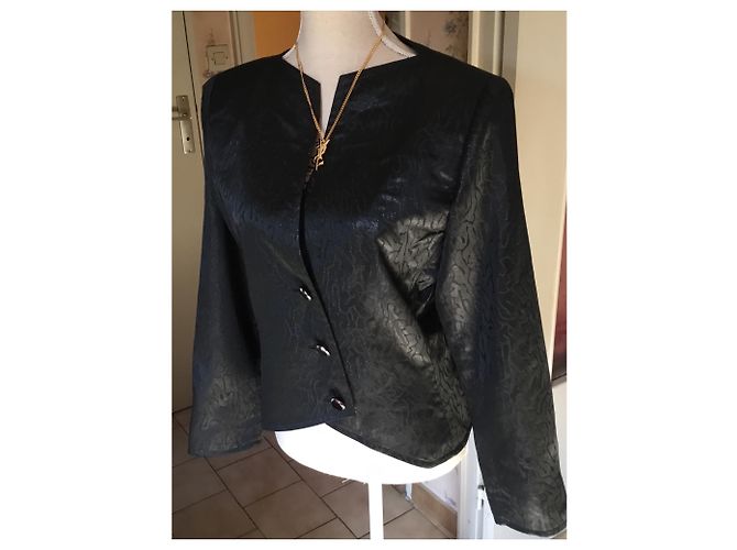 Yves Saint Laurent BLACKER NEGRO CON RAMAJES - vista 3