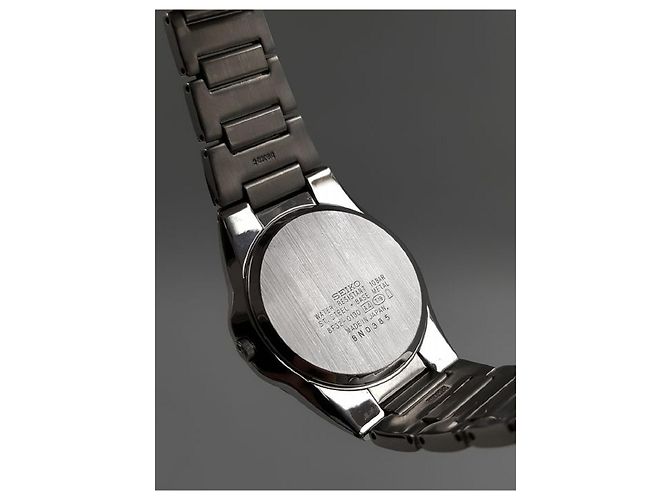 Autre Marque Seiko - Perpetual Calendar SGP Quarz Lünette Silber - Ansicht 9