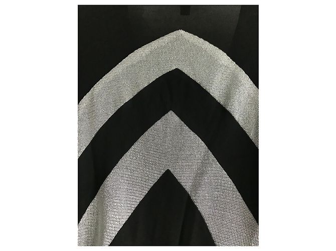 Diane Von Furstenberg Vestito nero e argento - vista 3