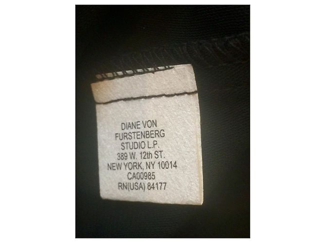 Diane Von Furstenberg Vestito nero e argento - vista 5