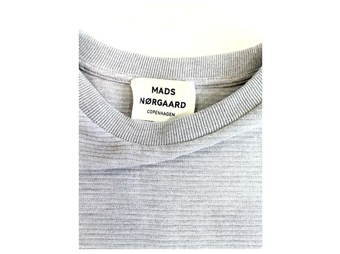 Autre Marque Jersey Mads Norgaard Gris de Algodón - vista 2