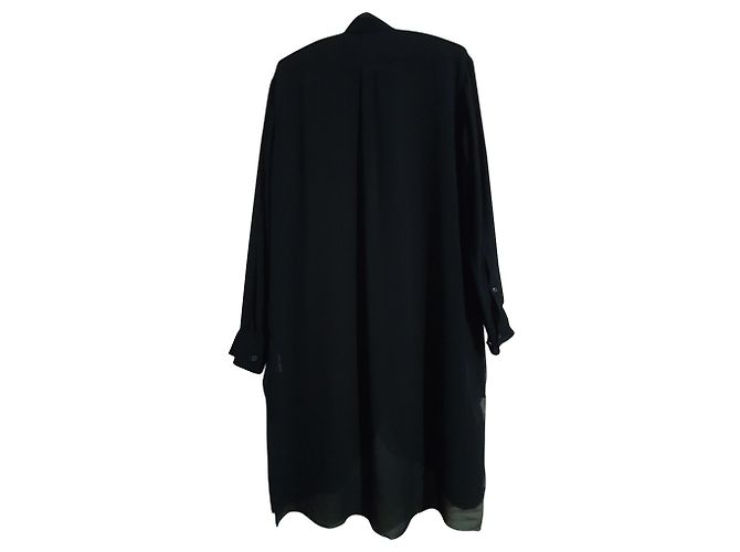 Acne Tunika Hemd Schwarz Polyester - Ansicht 2