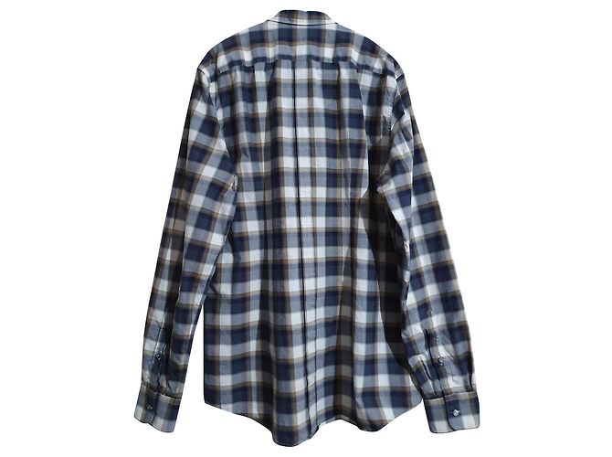 Camicia in cotone con motivo tartan Dolce & Gabbana Multicolore - vista 2