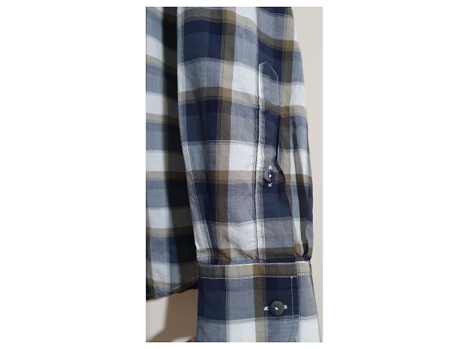 Camicia in cotone con motivo tartan Dolce & Gabbana Multicolore - vista 4