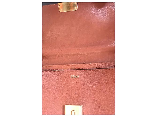 Borsa Chloé in pelle marrone - vista 11