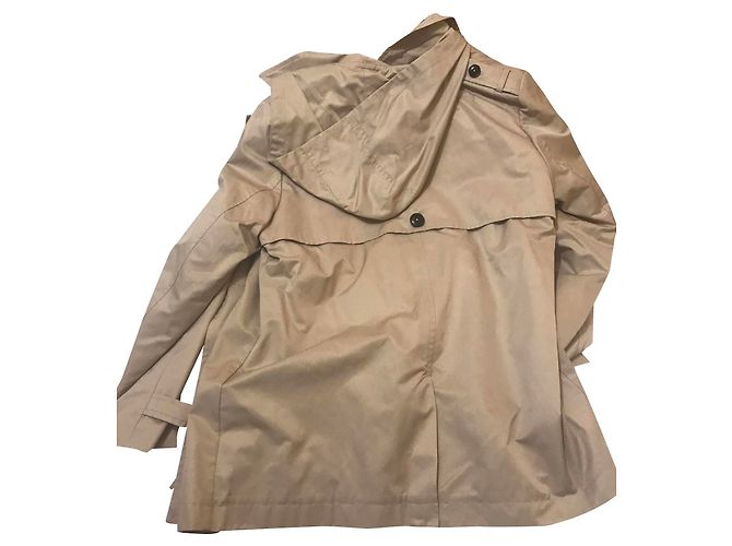 Gabardina beige CAROLL - vista 2