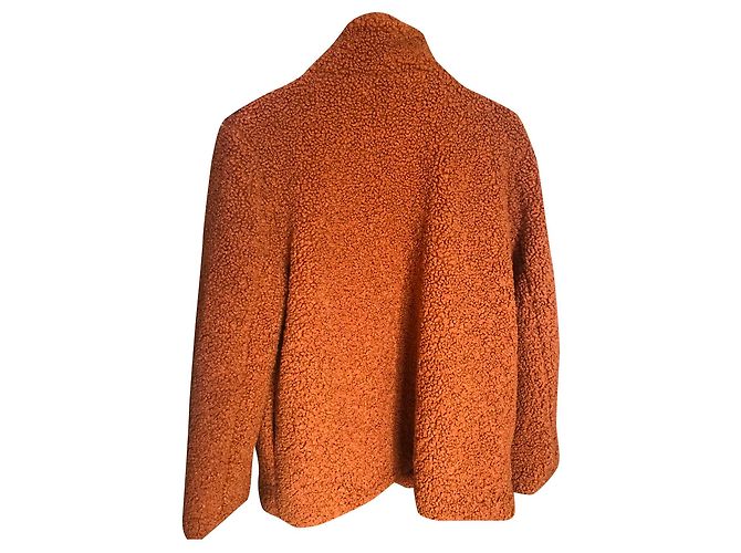 Autre Marque Abrigo de piel marrón Garance Paris Castaño - vista 2