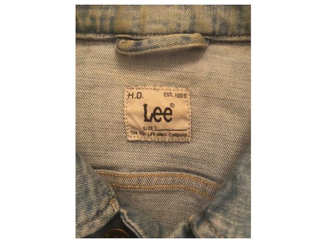 Autre Marque Lee Jeansjacke hellblau Oversize - Ansicht 2