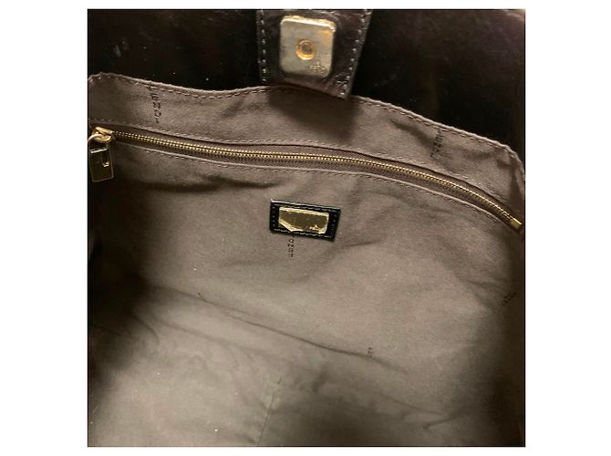 Fendi Borsa tote nera Twins - vista 7