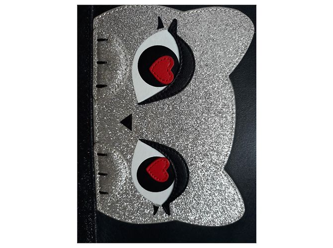 Clutch Karl Lagerfeld Choupette Lover Nera Nero - vista 7