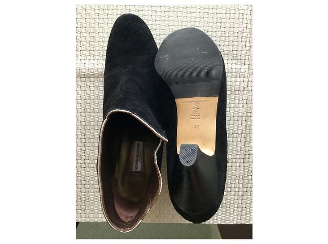 Botas Split Patricia Blanchet Preto - vista 5